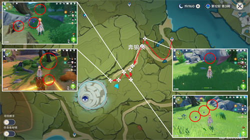 原神钩钩果采集路线一览