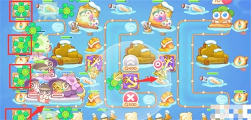 保卫萝卜4天下第一汤第四关通关攻略