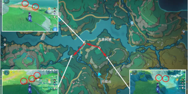 原神清水玉采集路线推荐