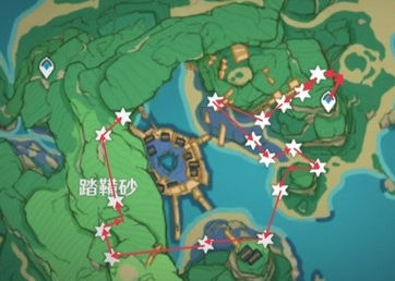原神鸣草采集路线推荐