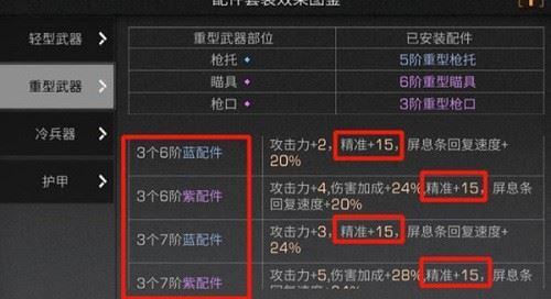 明日之后武器精准度提升攻略