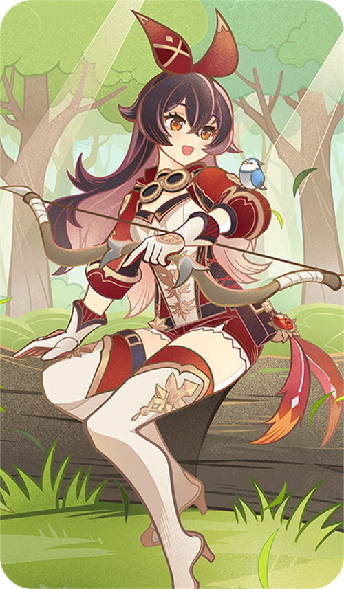 原神七圣召唤安柏强度分析